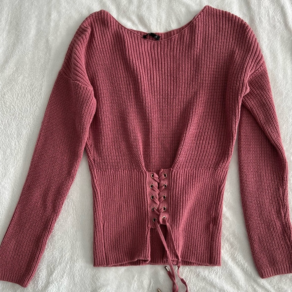 Dynamite Corset Style Sweater